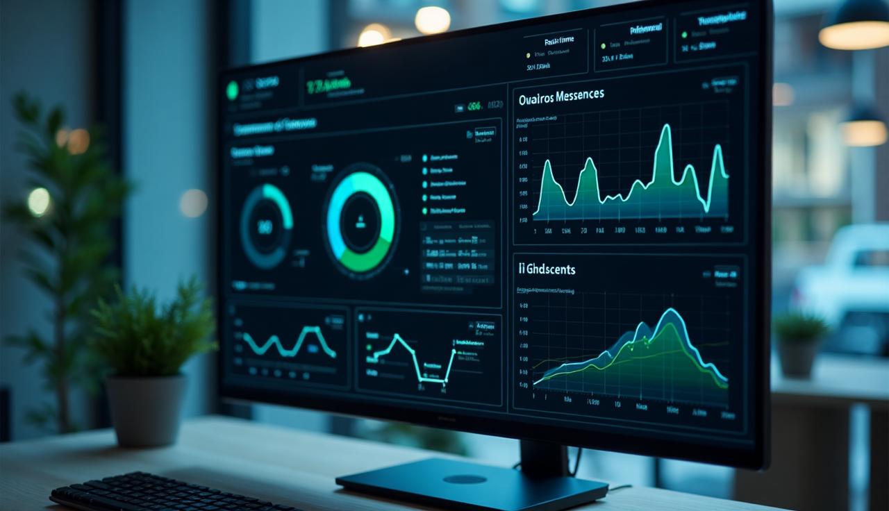 Real-time performance monitoring dashboard with drift detection