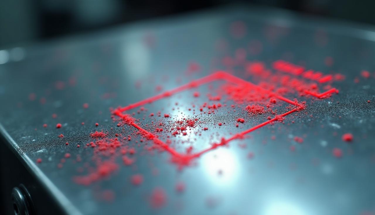 Surface defect detection catching quality issues with AI highlighting